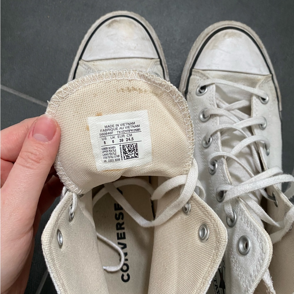 High top platform converse - Picture 6 of 6